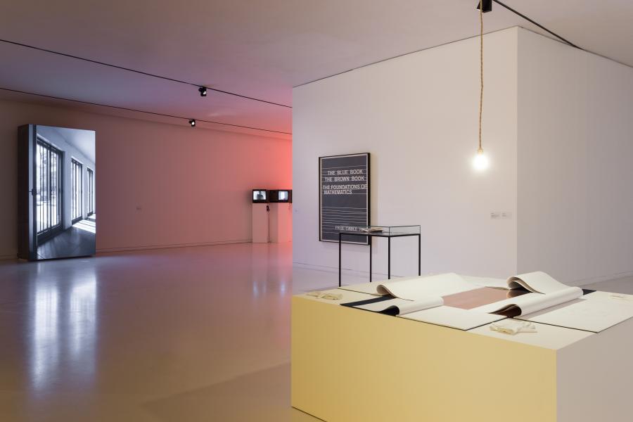 Vista da exposição Haus Wittgenstein 
